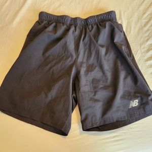 Black new balance shorts